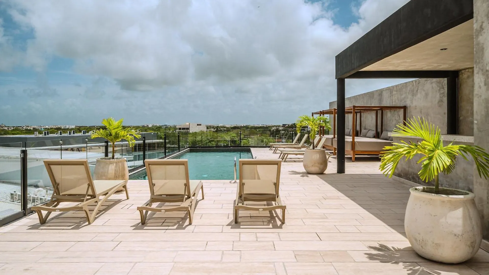 Apartment Stylish Studio Ph With Private Pool-Gym-Superstore Tulum Mexico